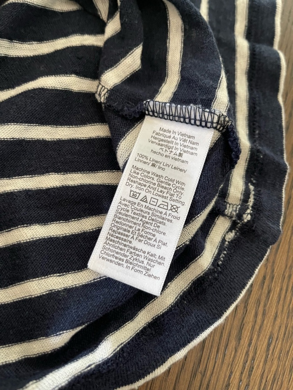 J Crew Relaxed Linen T-shirt - Picture 4 of 6